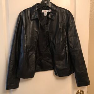 Leather jacket